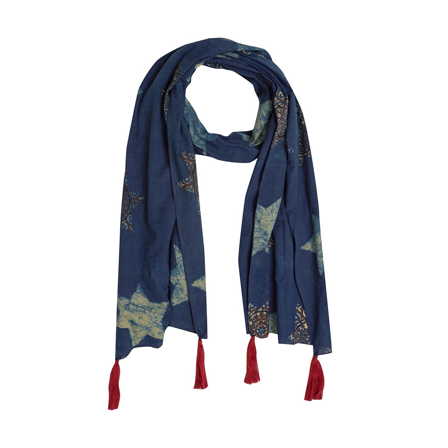 Blue Star Scarf (Outlet - Final Sale Product)